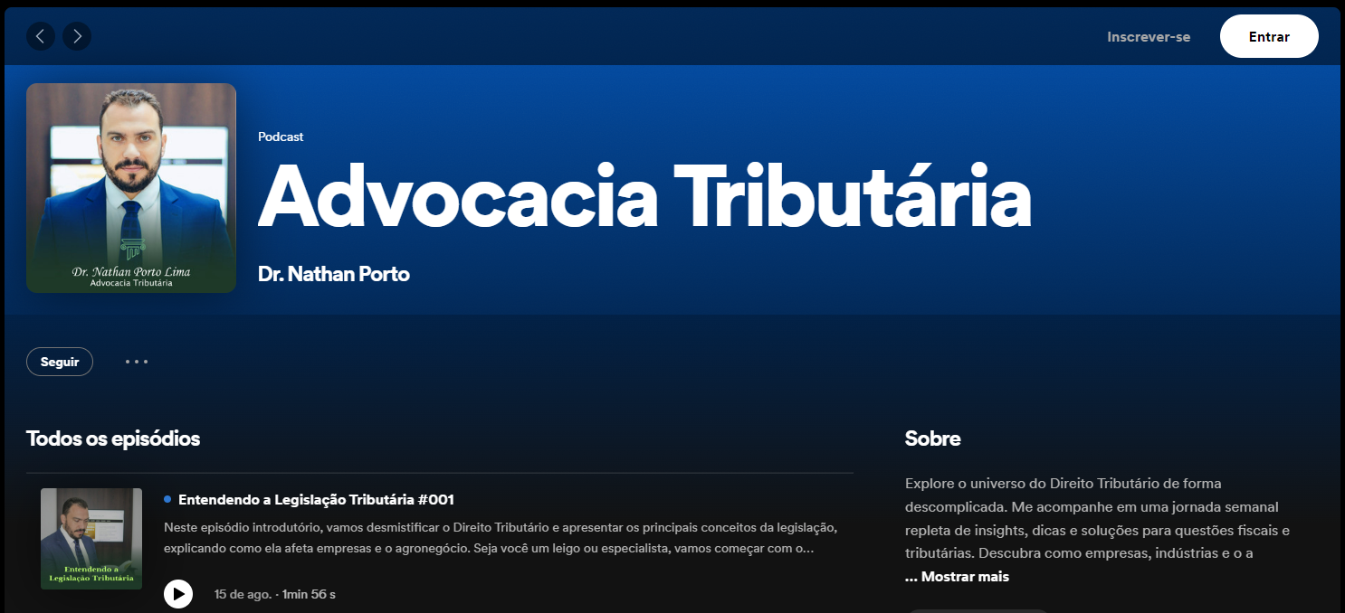 Meu podcast autoral